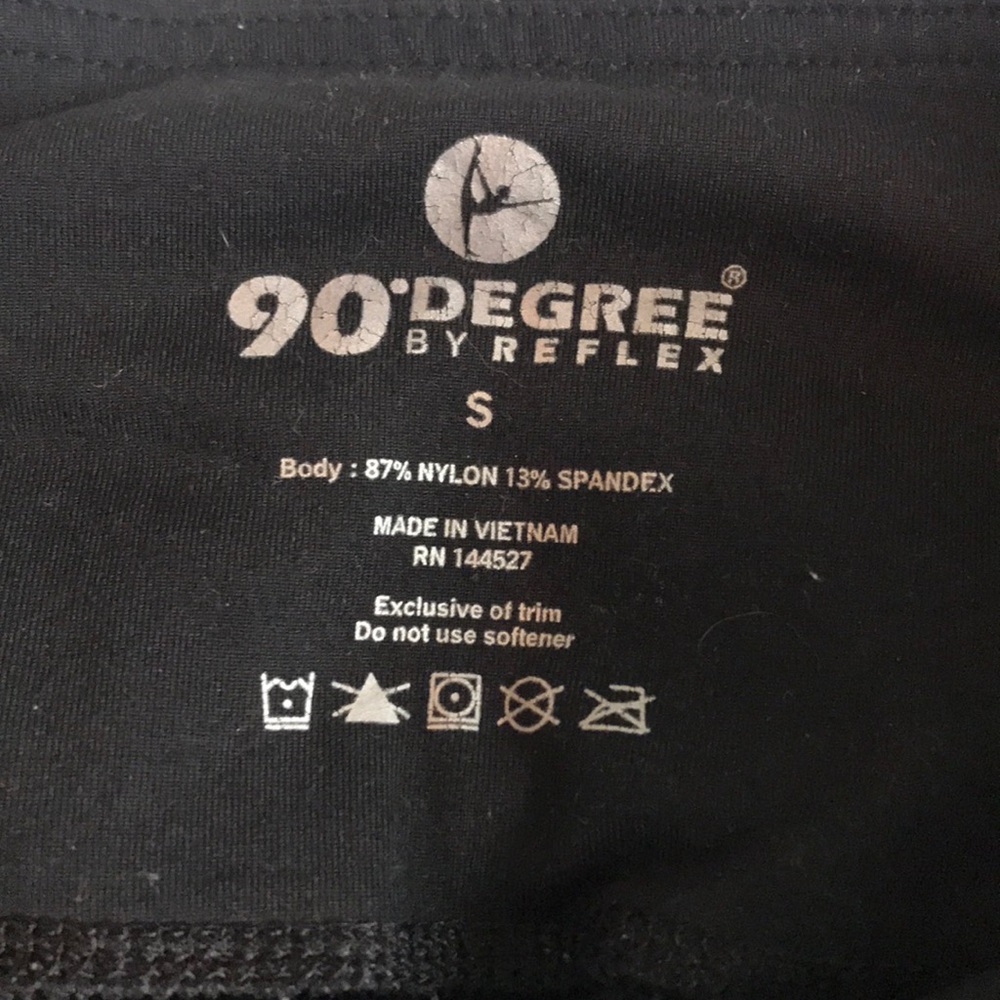 solid black leggings - Picture 2 of 2